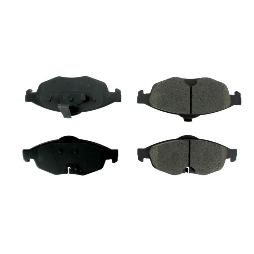 CENTRIC PARTS 102.08690 C-Tek Semi-Metallic Brake Pads with Shims