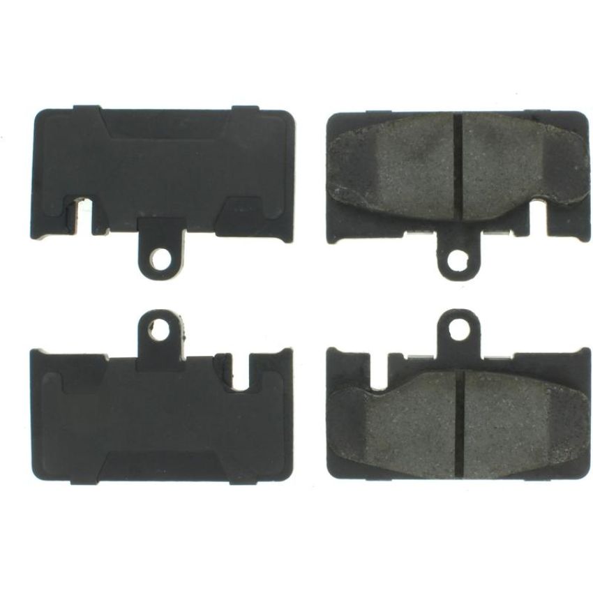 CENTRIC PARTS 102.08710 C-Tek Semi-Metallic Brake Pads with Shims