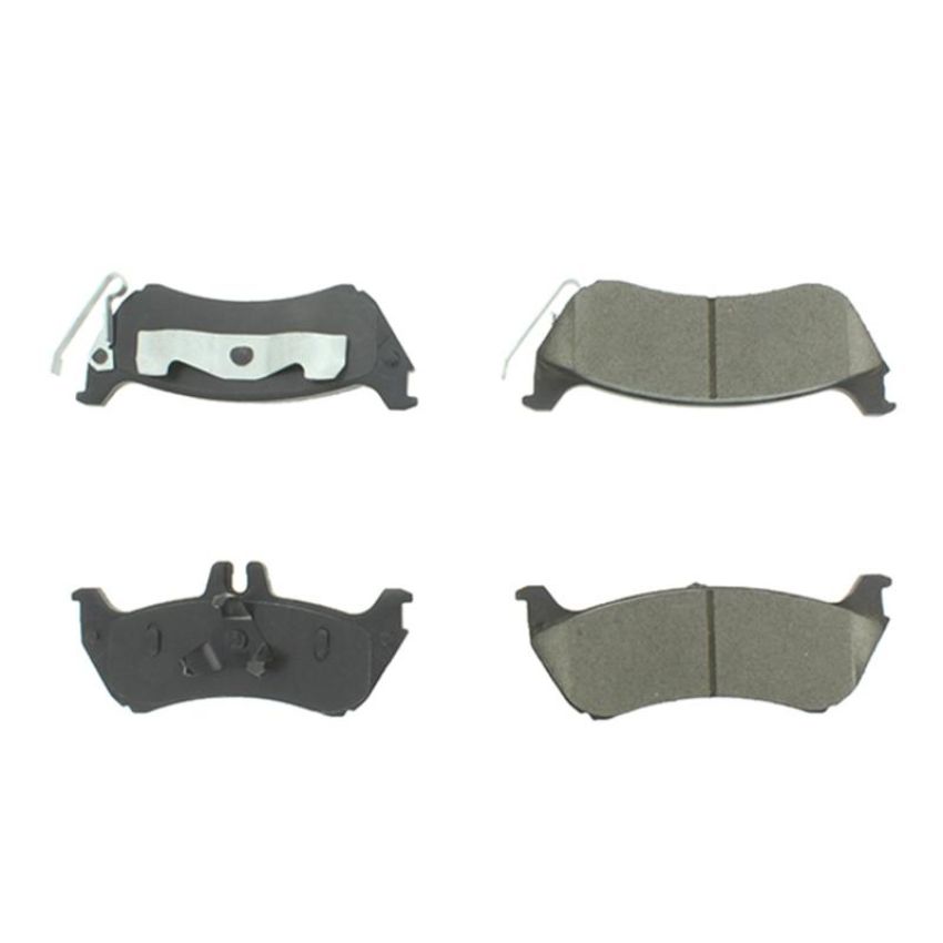 CENTRIC PARTS 102.08750 C-Tek Semi-Metallic Brake Pads with Shims