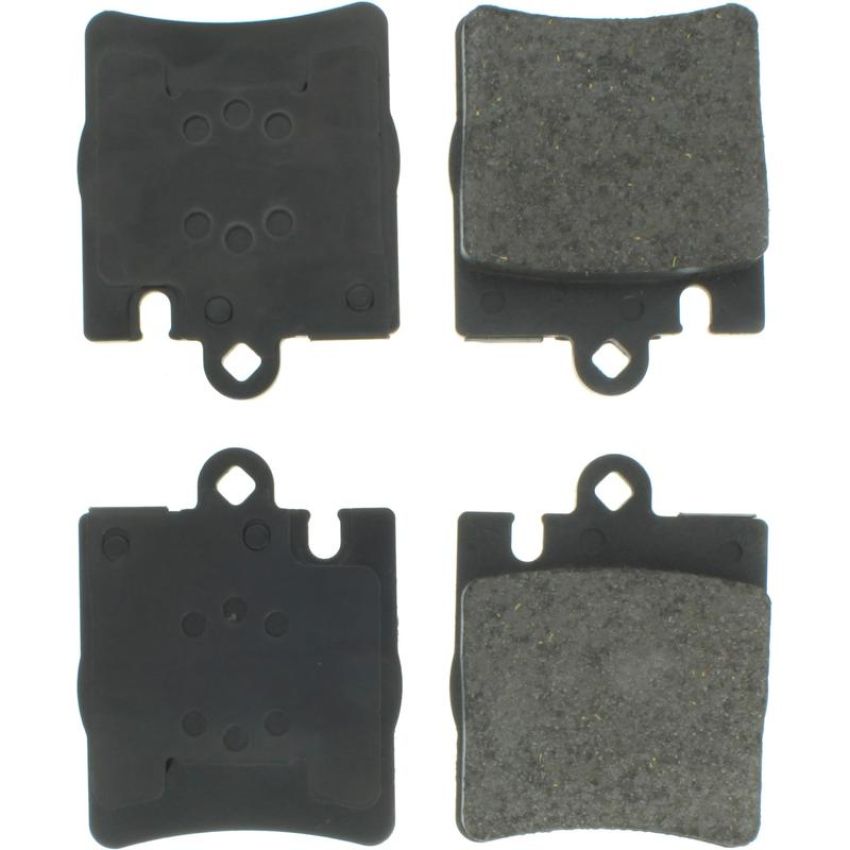 CENTRIC PARTS 102.08760 C-Tek Semi-Metallic Brake Pads with Shims