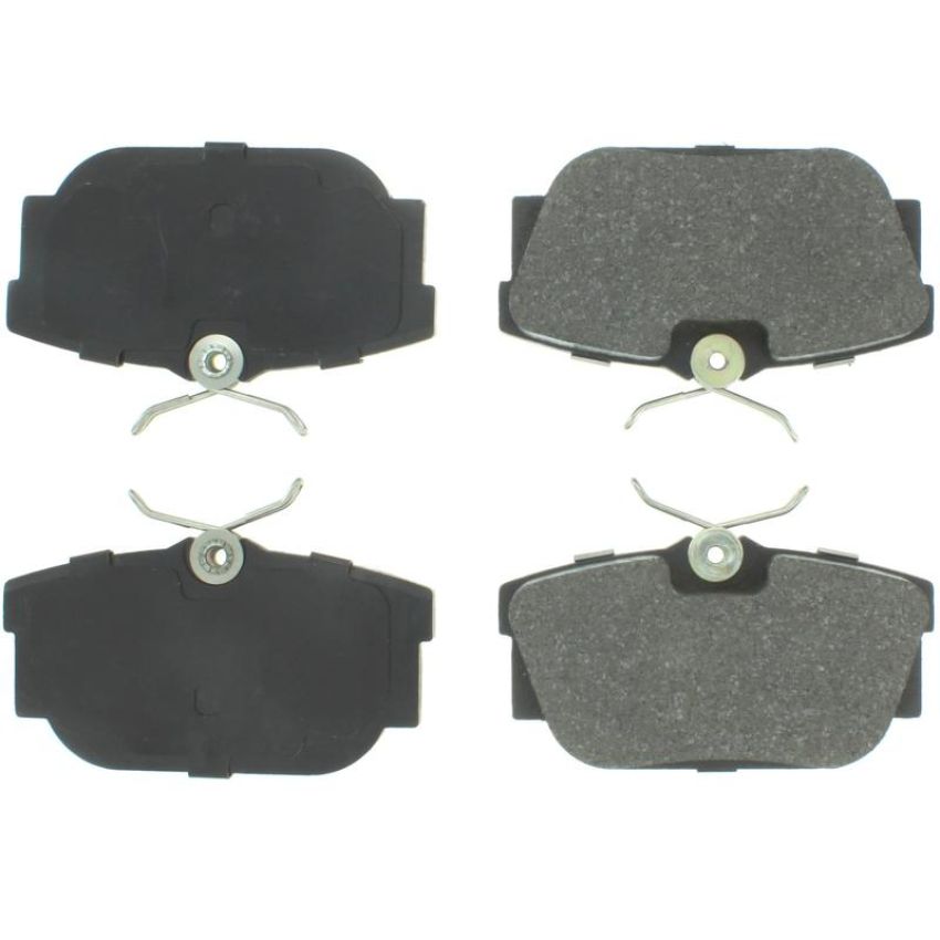 CENTRIC PARTS 102.08770 C-Tek Semi-Metallic Brake Pads with Shims
