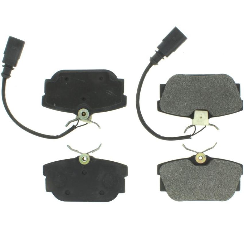 CENTRIC PARTS 102.08772 C-Tek Semi-Metallic Brake Pads with Shims