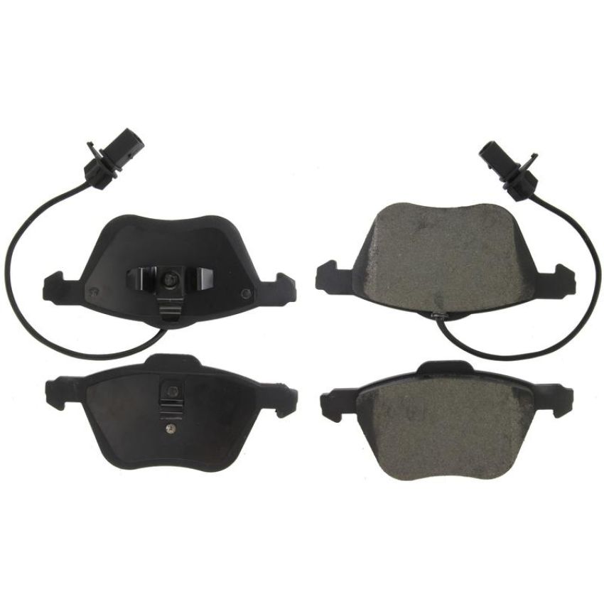 CENTRIC PARTS 102.08800 C-Tek Semi-Metallic Brake Pads with Shims