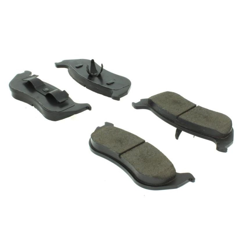 CENTRIC PARTS 102.08810 C-Tek Semi-Metallic Brake Pads with Shims