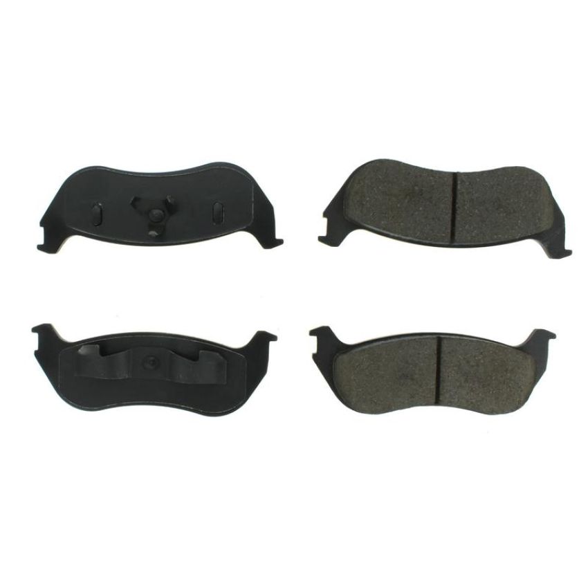 CENTRIC PARTS 102.08810 C-Tek Semi-Metallic Brake Pads with Shims
