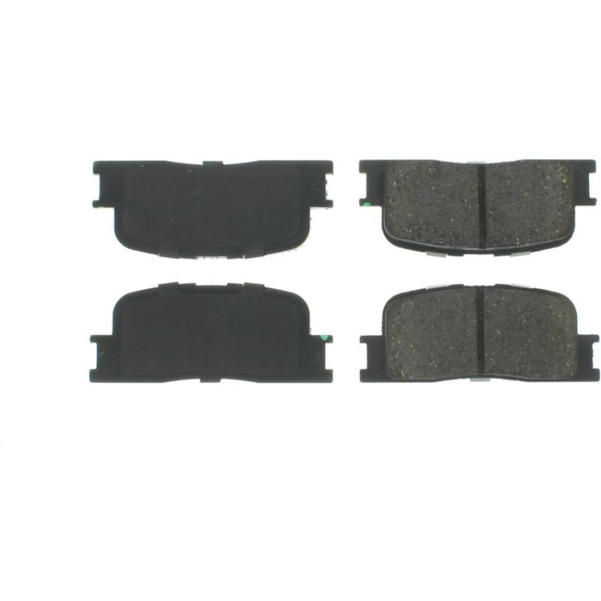 CENTRIC PARTS 102.08850 C-Tek Semi-Metallic Brake Pads with Shims