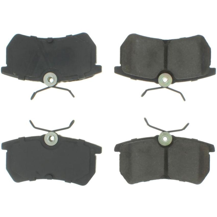 CENTRIC PARTS 102.08860 C-Tek Semi-Metallic Brake Pads with Shims