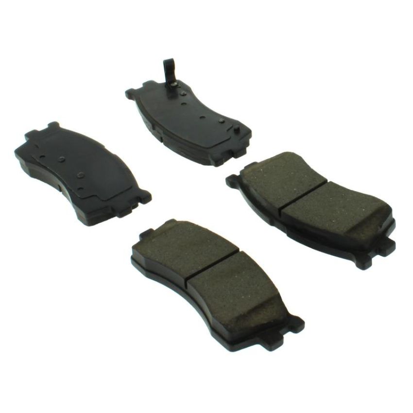 CENTRIC PARTS 102.08890 C-Tek Semi-Metallic Brake Pads with Shims