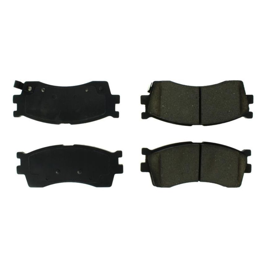CENTRIC PARTS 102.08890 C-Tek Semi-Metallic Brake Pads with Shims