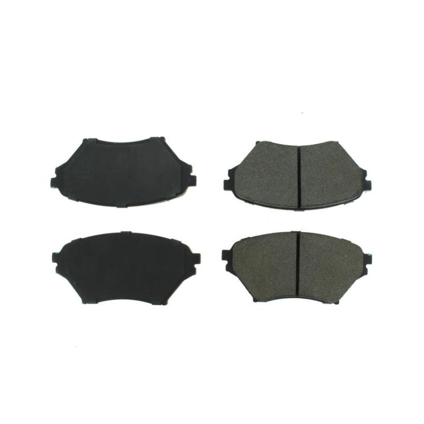 CENTRIC PARTS 102.08900 C-Tek Semi-Metallic Brake Pads with Shims