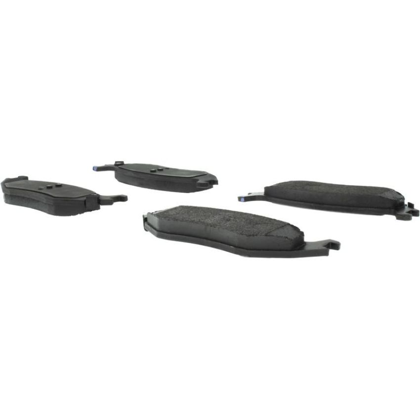 CENTRIC PARTS 102.08980 C-Tek Semi-Metallic Brake Pads with Shims