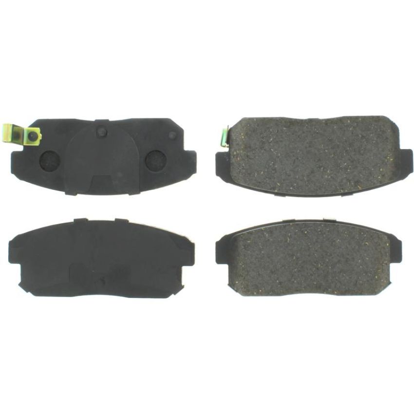 CENTRIC PARTS 102.09000 C-Tek Semi-Metallic Brake Pads with Shims
