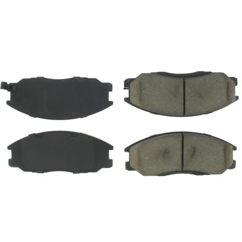 CENTRIC PARTS 102.09030 C-Tek Semi-Metallic Brake Pads with Shims
