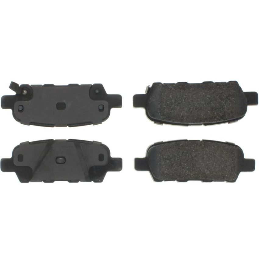 CENTRIC PARTS 102.09050 C-Tek Semi-Metallic Brake Pads with Shims