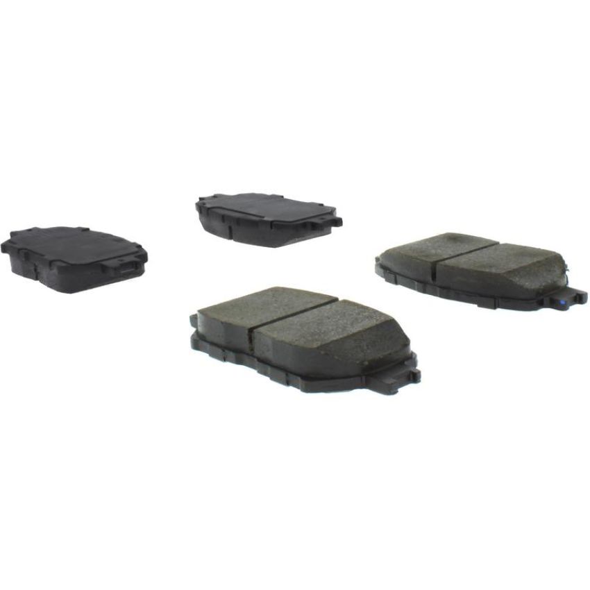 CENTRIC PARTS 102.09080 C-Tek Semi-Metallic Brake Pads with Shims