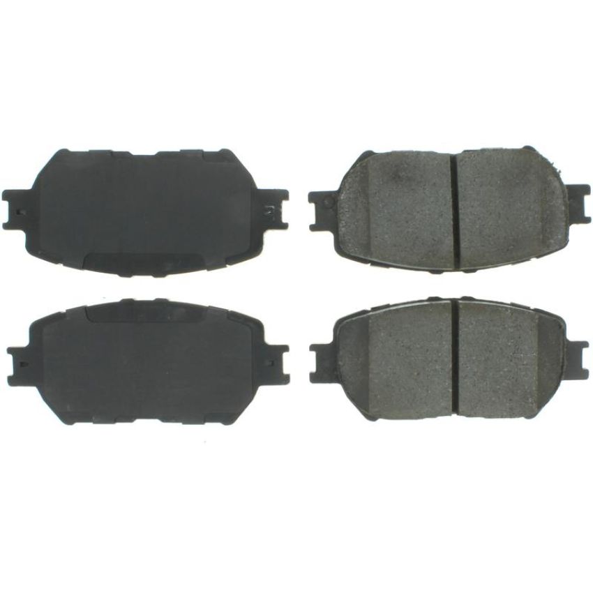 CENTRIC PARTS 102.09080 C-Tek Semi-Metallic Brake Pads with Shims