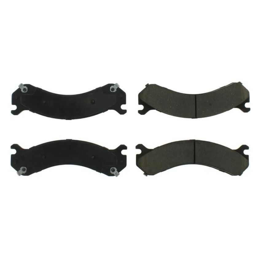 CENTRIC PARTS 102.09090 C-Tek Semi-Metallic Brake Pads with Shims