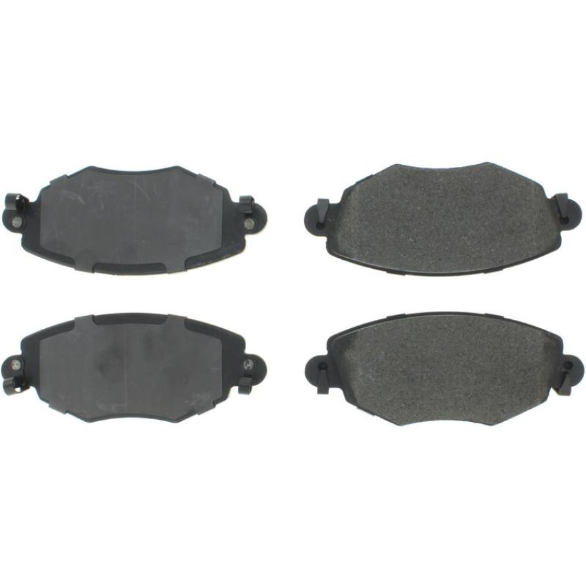 CENTRIC PARTS 102.09100 C-Tek Semi-Metallic Brake Pads with Shims