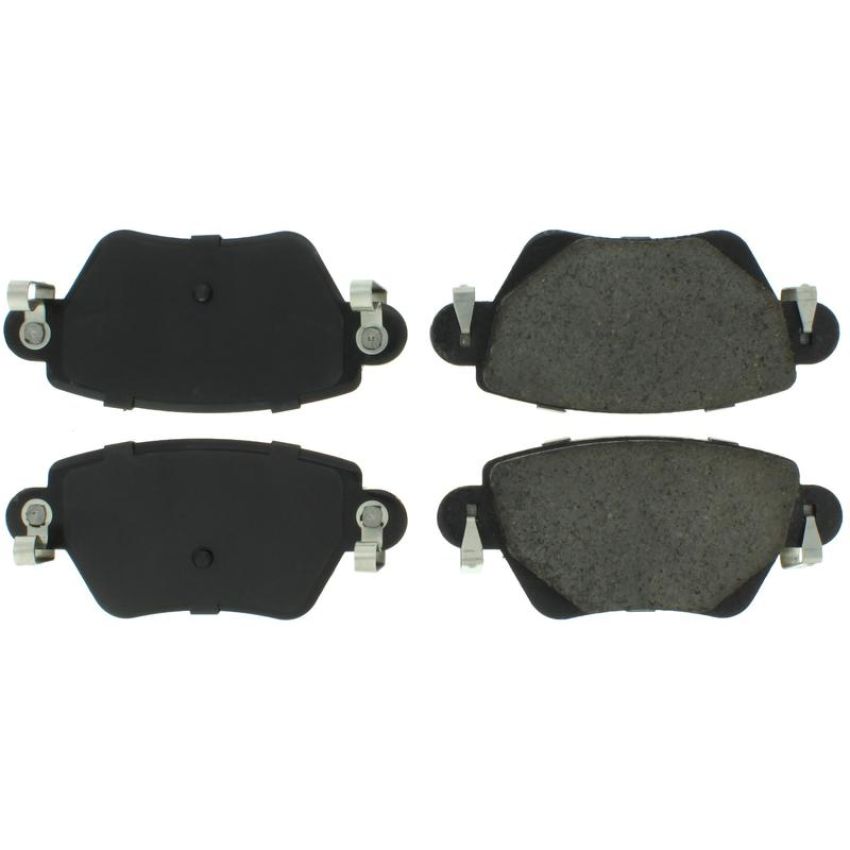 CENTRIC PARTS 102.09110 C-Tek Semi-Metallic Brake Pads with Shims