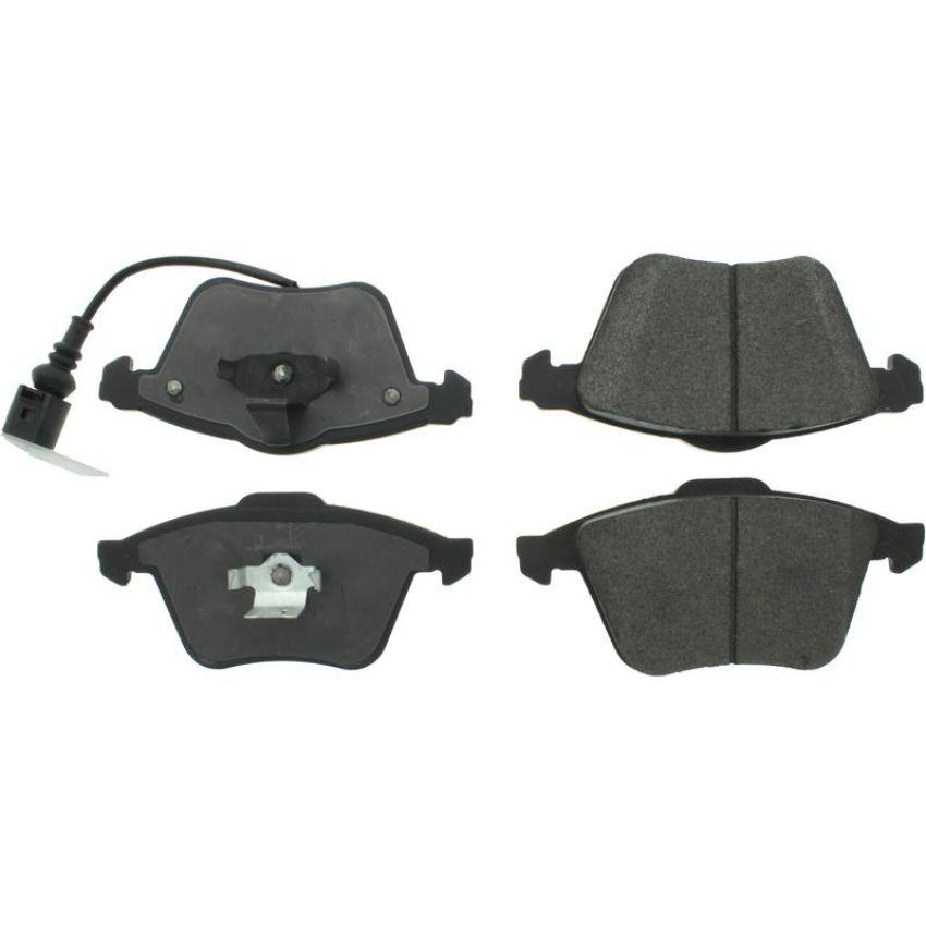 CENTRIC PARTS 102.09153 C-Tek Semi-Metallic Brake Pads with Shims