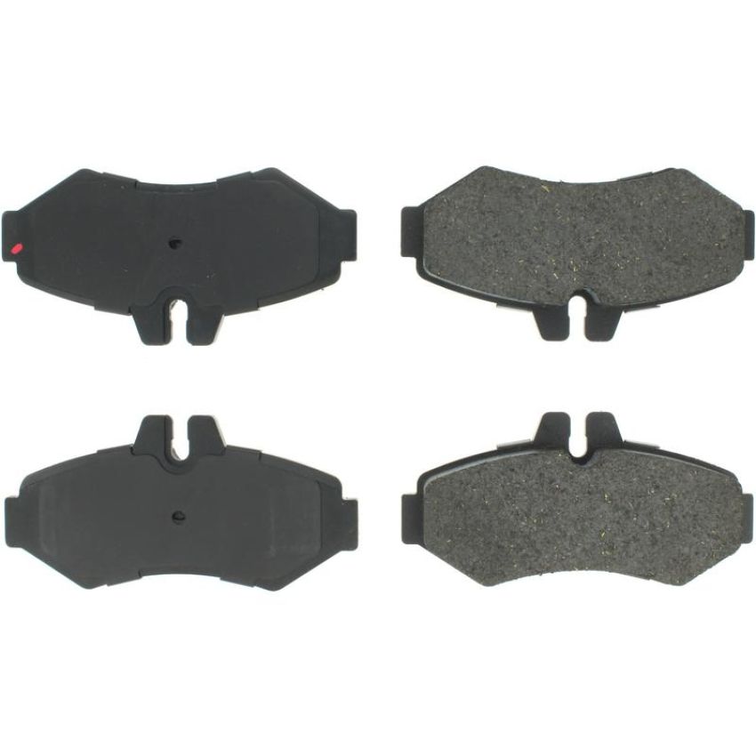CENTRIC PARTS 102.09280 C-Tek Semi-Metallic Brake Pads with Shims