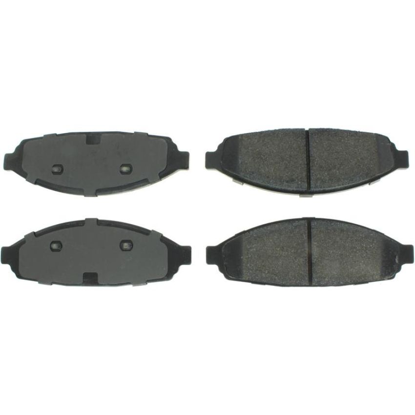 CENTRIC PARTS 102.09310 C-Tek Semi-Metallic Brake Pads with Shims