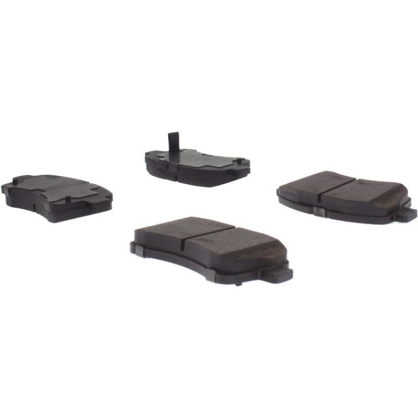 CENTRIC PARTS 102.09370 C-Tek Semi-Metallic Brake Pads with Shims