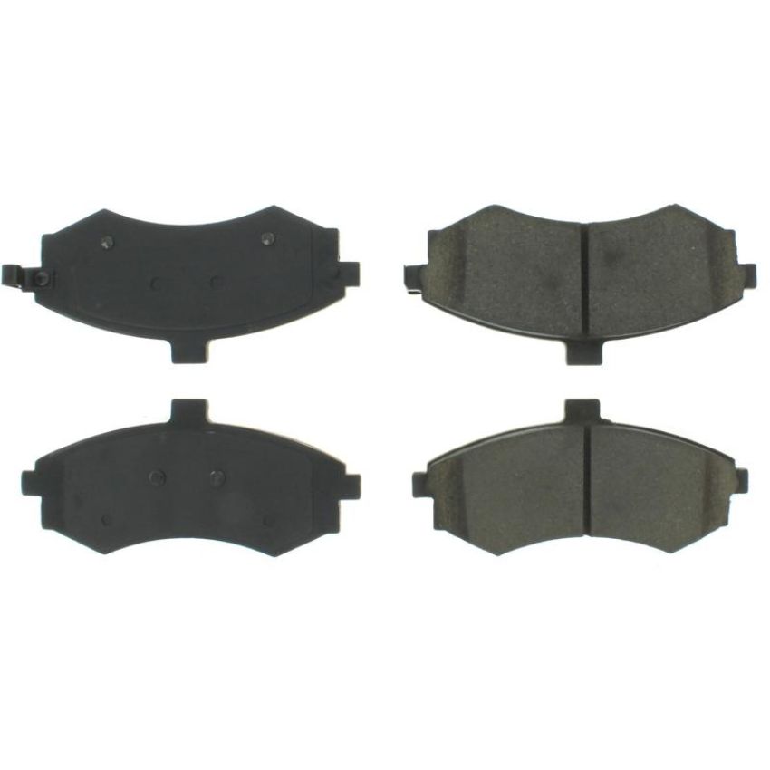 CENTRIC PARTS 102.09410 C-Tek Semi-Metallic Brake Pads with Shims