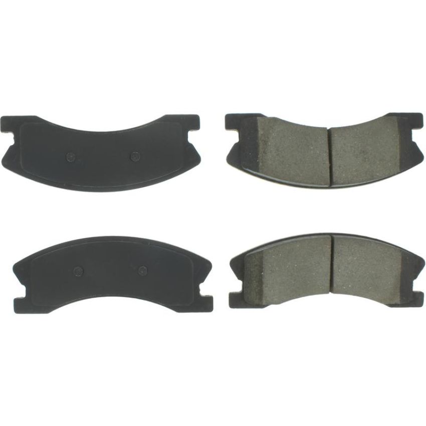 CENTRIC PARTS 102.09450 C-Tek Semi-Metallic Brake Pads with Shims