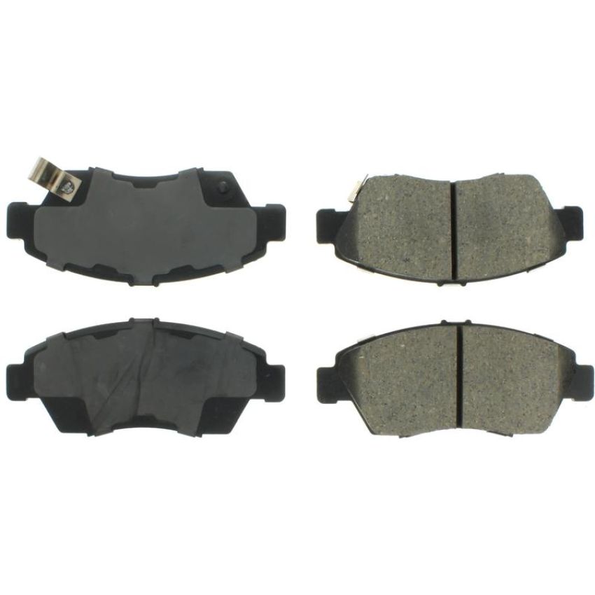 CENTRIC PARTS 102.09480 C-Tek Semi-Metallic Brake Pads with Shims