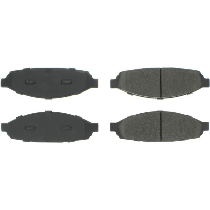 CENTRIC PARTS 102.09530 C-Tek Semi-Metallic Brake Pads with Shims