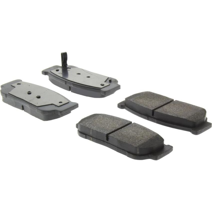 CENTRIC PARTS 102.09540 C-Tek Semi-Metallic Brake Pads with Shims