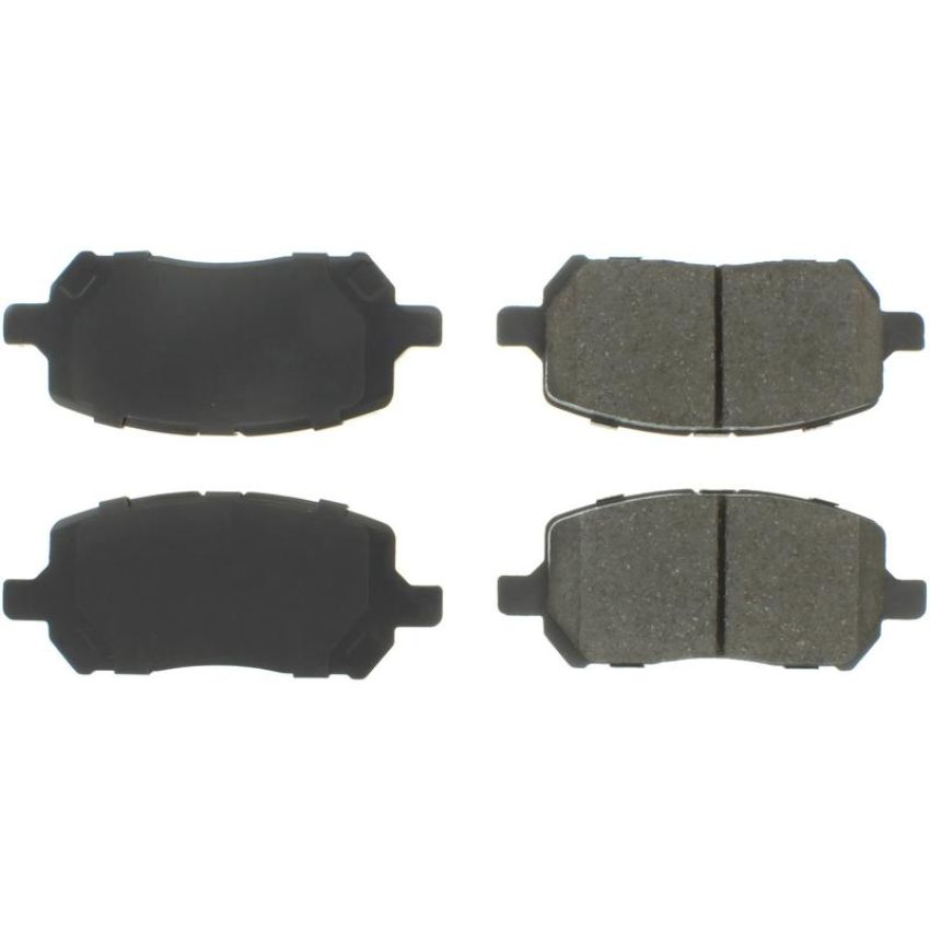 CENTRIC PARTS 102.09560 C-Tek Semi-Metallic Brake Pads with Shims