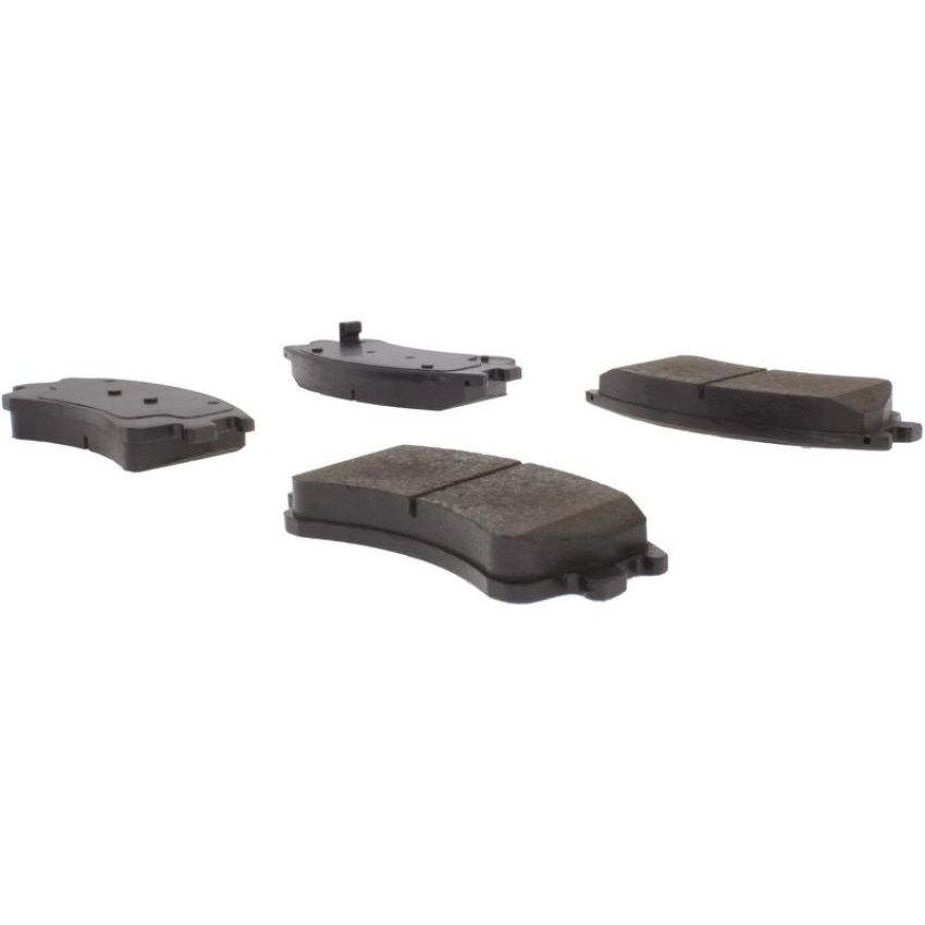 CENTRIC PARTS 102.09570 C-Tek Semi-Metallic Brake Pads with Shims