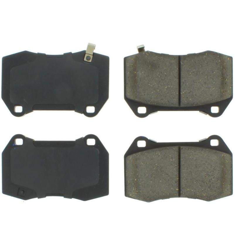 CENTRIC PARTS 102.09600 C-Tek Semi-Metallic Brake Pads with Shims