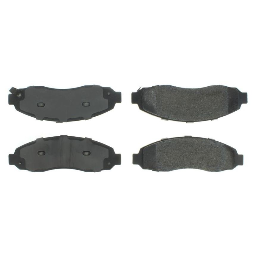 CENTRIC PARTS 102.09620 C-Tek Semi-Metallic Brake Pads with Shims