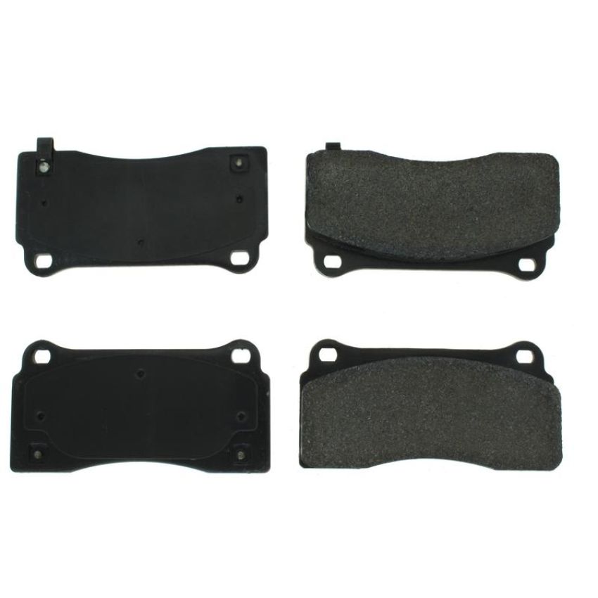 CENTRIC PARTS 102.09680 C-Tek Semi-Metallic Brake Pads with Shims