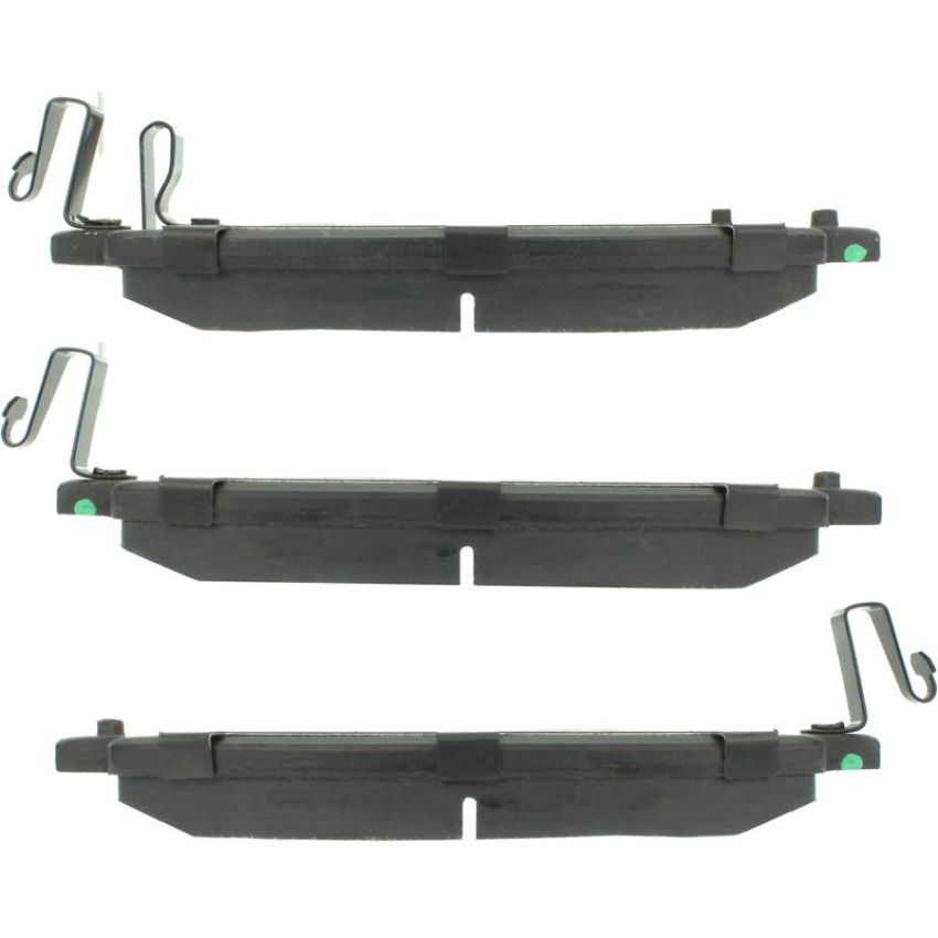 CENTRIC PARTS 102.09690 C-Tek Semi-Metallic Brake Pads with Shims