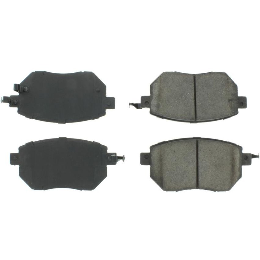 CENTRIC PARTS 102.09690 C-Tek Semi-Metallic Brake Pads with Shims