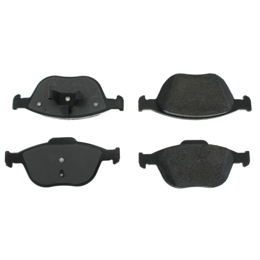 CENTRIC PARTS 102.09700 C-Tek Semi-Metallic Brake Pads with Shims