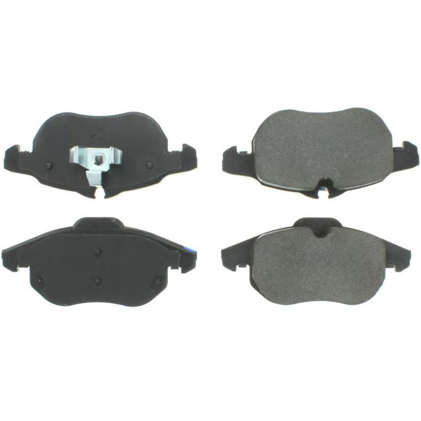 CENTRIC PARTS 102.09720 C-Tek Semi-Metallic Brake Pads with Shims