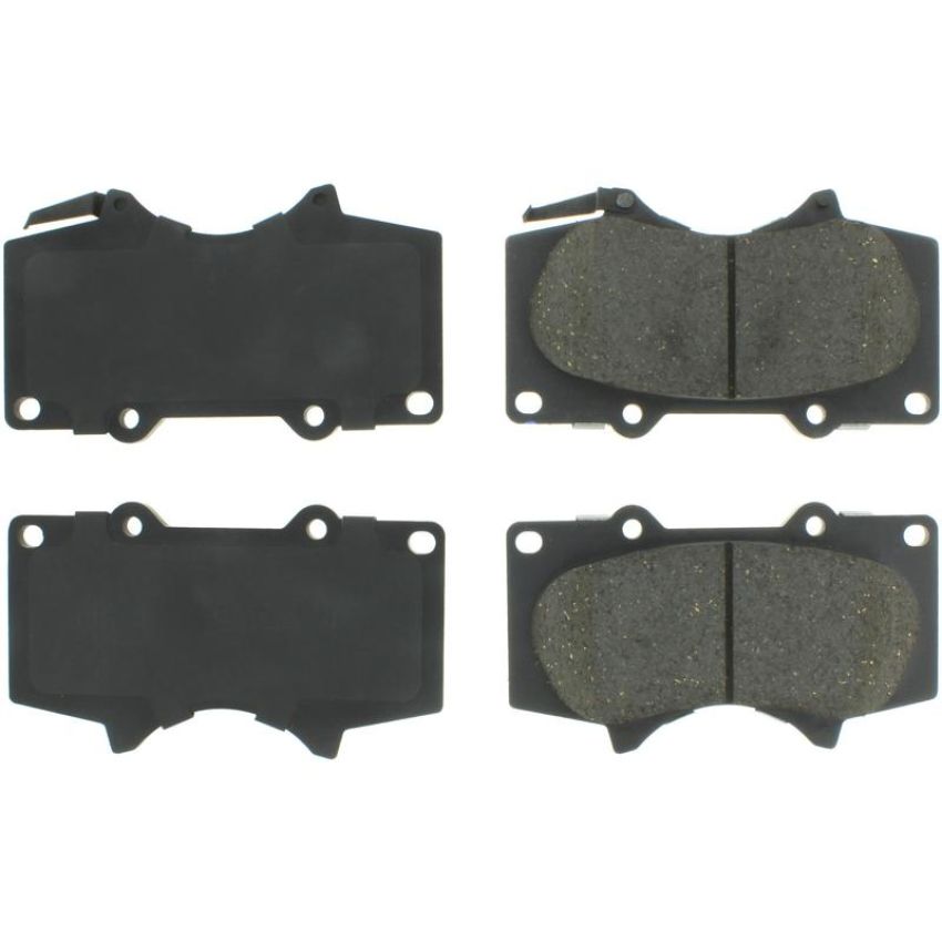CENTRIC PARTS 102.09760 C-Tek Semi-Metallic Brake Pads with Shims