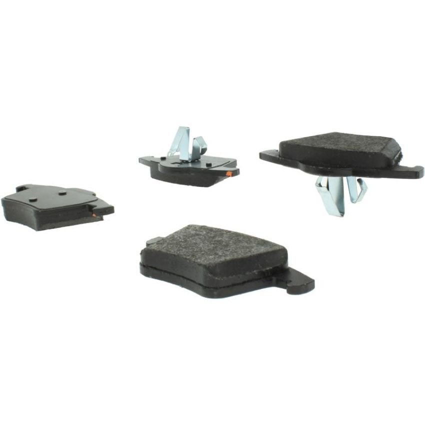 CENTRIC PARTS 102.09800 C-Tek Semi-Metallic Brake Pads with Shims