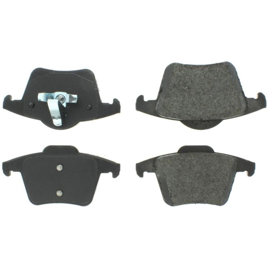 CENTRIC PARTS 102.09800 C-Tek Semi-Metallic Brake Pads with Shims