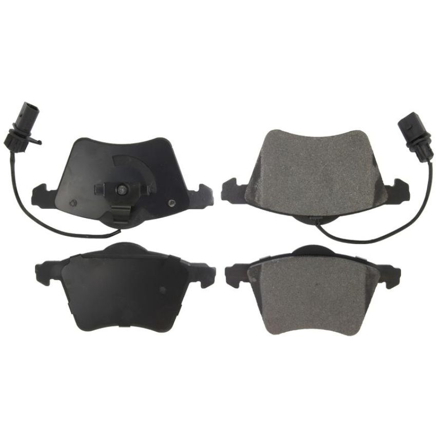CENTRIC PARTS 102.09820 C-Tek Semi-Metallic Brake Pads with Shims