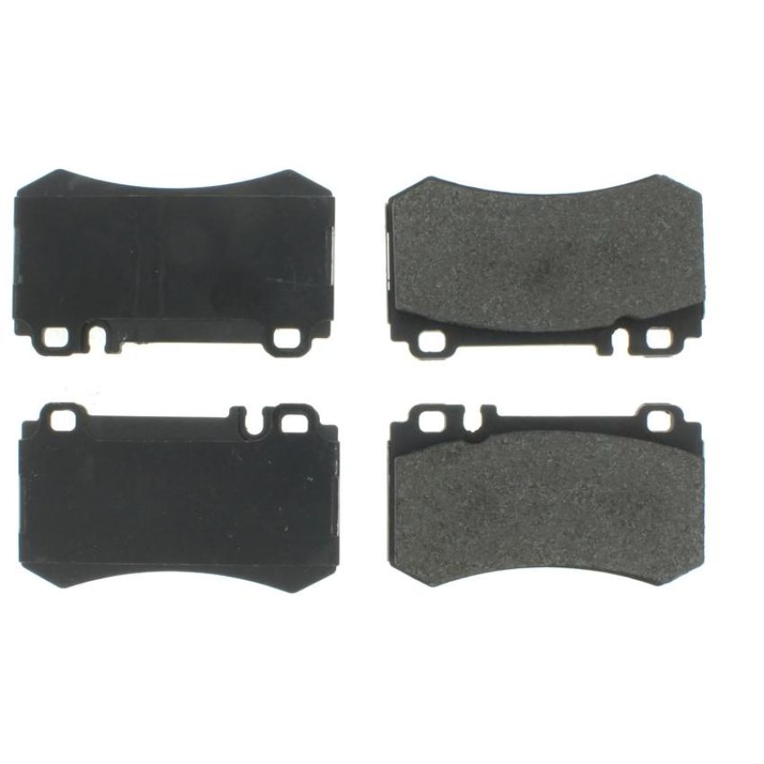 CENTRIC PARTS 102.09840 C-Tek Semi-Metallic Brake Pads with Shims