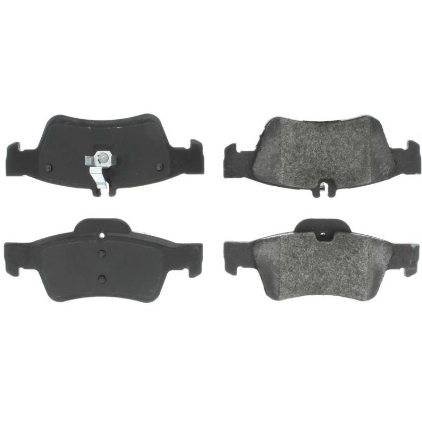 CENTRIC PARTS 102.09860 C-Tek Semi-Metallic Brake Pads with Shims