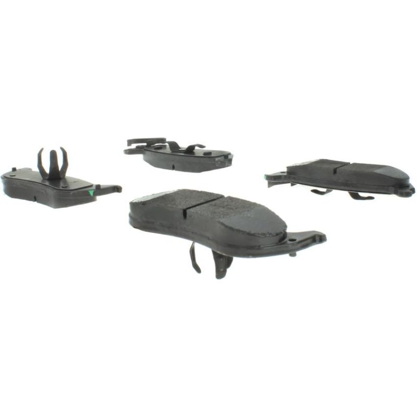 CENTRIC PARTS 102.09980 C-Tek Semi-Metallic Brake Pads with Shims