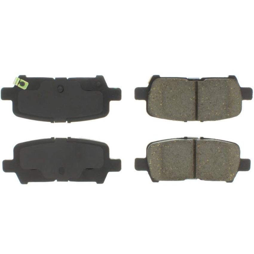 CENTRIC PARTS 102.09990 C-Tek Semi-Metallic Brake Pads with Shims