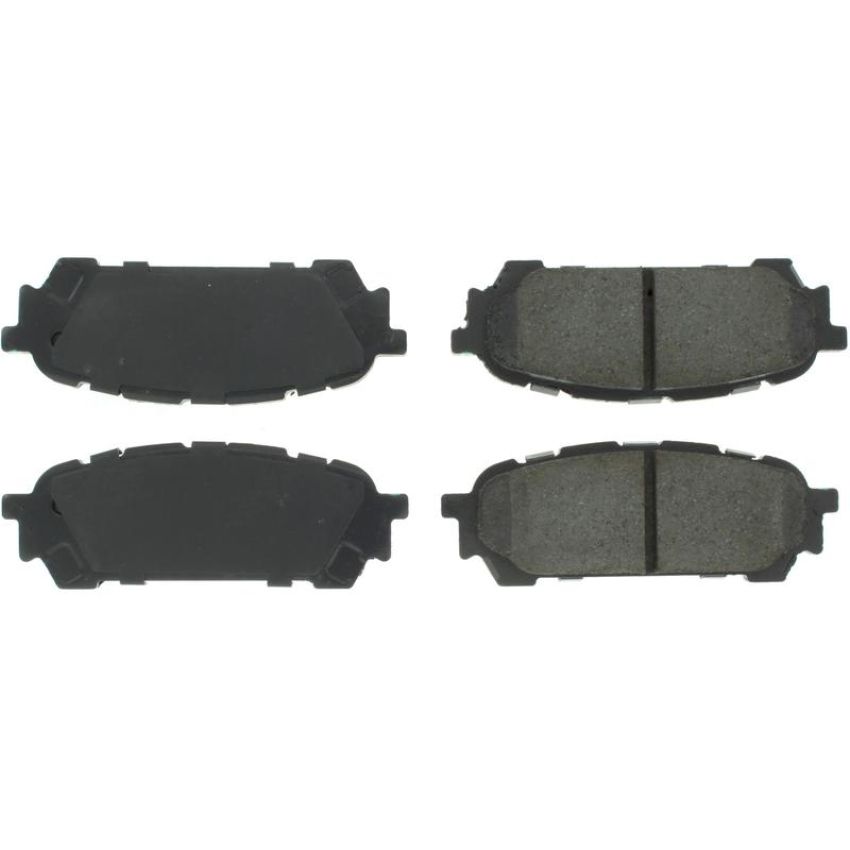 CENTRIC PARTS 102.10040 C-Tek Semi-Metallic Brake Pads with Shims